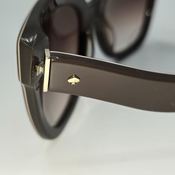 Kate Spade Amberly Hello Sunshine Cat Eye Sunglasses Brown w/Brown Gradient Lens main image 8
